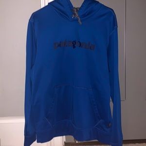 Mens Patagonia blue sweatshirt